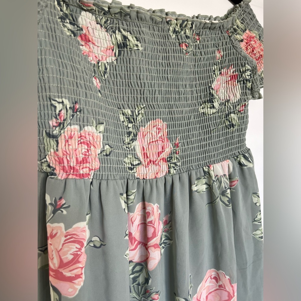 Show Me Your Mumu Dolly Smocked Dress in Sweetheart Sage - Picture 7 of 16